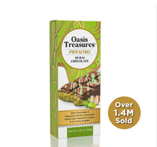 Load image into Gallery viewer, Dubai Chocolate Bar Pistachio by Oasis Treasures in NEW PDQ