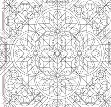 Load image into Gallery viewer, Kaleidoscope Designs Artist's Coloring Book