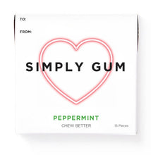 Load image into Gallery viewer, Heart Box Peppermint Gum