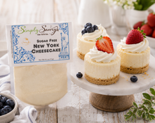 Load image into Gallery viewer, Simply Savory - Sugar-Free New York Cheesecake Dessert Mix