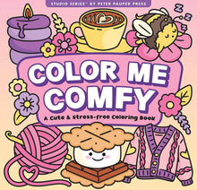 Load image into Gallery viewer, Color Me Comfy Adult Coloring Book