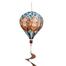 Load image into Gallery viewer, Highland Cow Welcome Friends Balloon Spinner