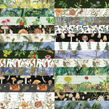 Load image into Gallery viewer, Collage of various forest-themed illustrations including trees, animals, and plants.