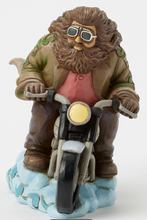 Load image into Gallery viewer, Harry Potter's Hagrid on a Motorbike. Artist Jim Shore.
