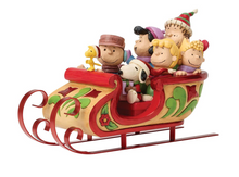 Load image into Gallery viewer, Jim Shore - Snoopy and Friends in Sleigh