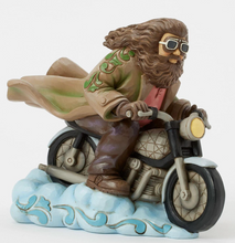 Load image into Gallery viewer, Harry Potter's Hagrid on a Motorbike. Artist Jim Shore.