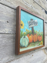 Load image into Gallery viewer, Future Jack-o-Lanterns - original reclaimed wood painting