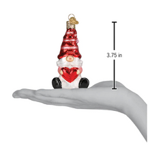 Load image into Gallery viewer, Valentine Gnome Ornament - Old World Christmas