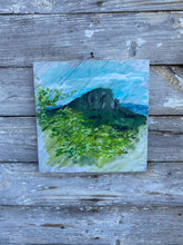 Load image into Gallery viewer, Table Rock, NC - Hand-painted Wooden Square Pallet Wood Wall Decor
