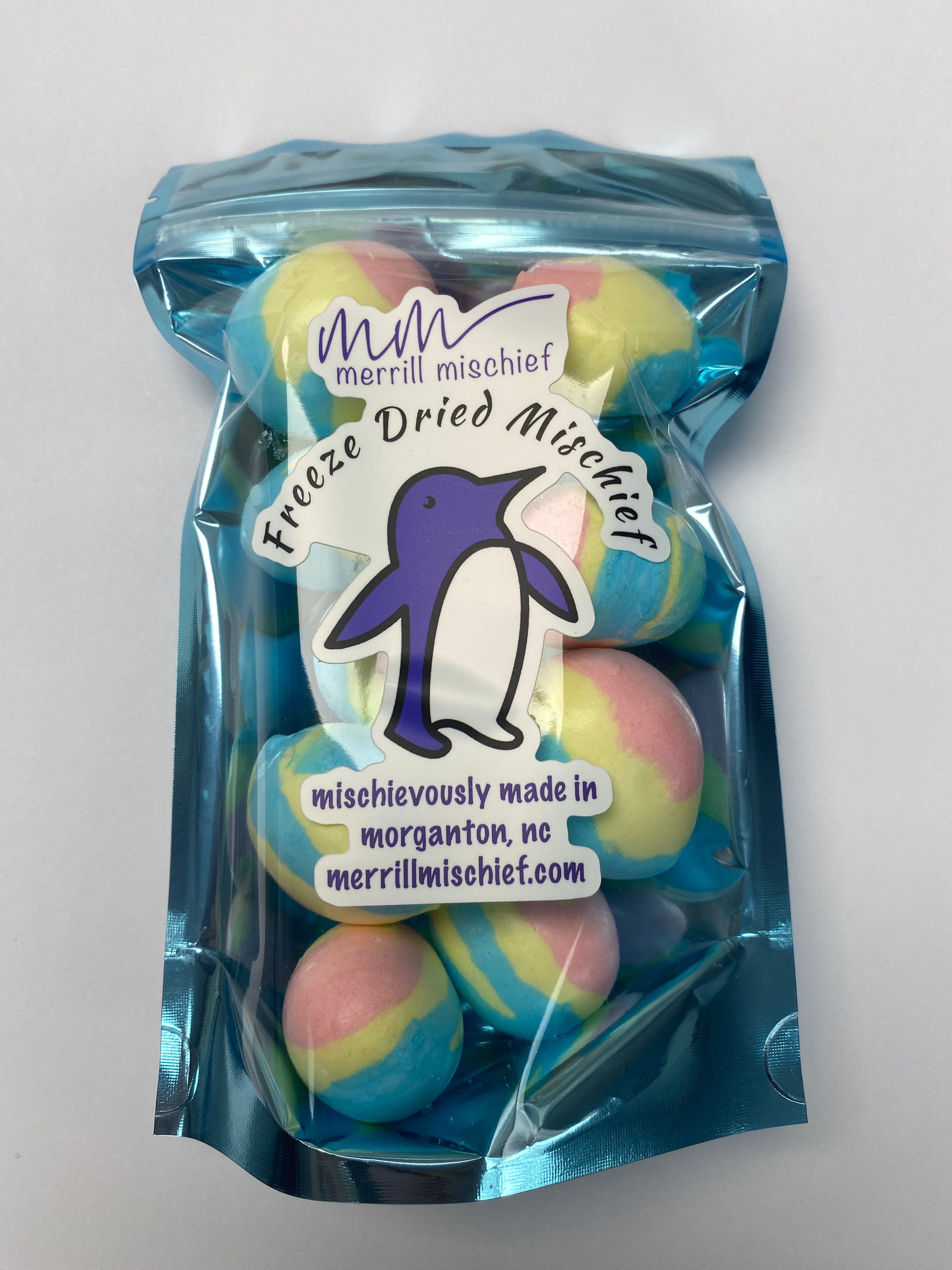 Mistaffy - freeze dried candy - reimagined Salt Water Taffy