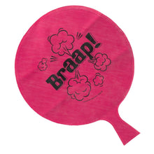 Load image into Gallery viewer, Pink balloon with 'Braap!' text on a white background