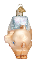 Load image into Gallery viewer, Flying Pig Ornament - Old World Christmas