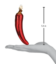 Load image into Gallery viewer, Red Chili Pepper Ornament - Old World Christmas