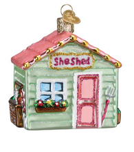 Load image into Gallery viewer, She Shed Ornament - Old World Christmas