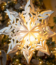 Load image into Gallery viewer, Sullivans Paper Snowflake - Illuminated