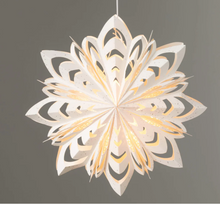 Load image into Gallery viewer, Sullivans Paper Snowflake - Illuminated