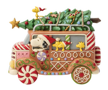 Load image into Gallery viewer, Jim Shore - Peanuts Gingerbread Van