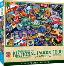 Load image into Gallery viewer, Patches of the National Parks 1000 Piece Puzzle