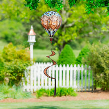Load image into Gallery viewer, Highland Cow Welcome Friends Balloon Spinner
