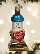 Load image into Gallery viewer, Love You S'More Snowman Ornament - Old World Christmas