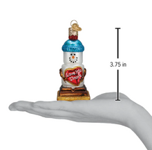 Load image into Gallery viewer, Love You S'More Snowman Ornament - Old World Christmas