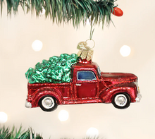 Load image into Gallery viewer, Old Truck with Tree Ornament - Old World Christmas