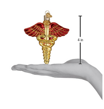 Load image into Gallery viewer, Medical Symbol Ornament - Old World Christmas