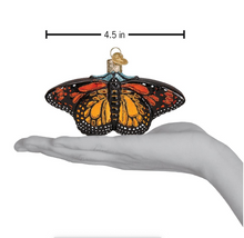 Load image into Gallery viewer, Monarch Butterfly Ornament - Old World Christmas