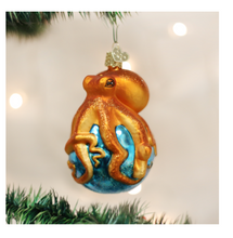Load image into Gallery viewer, Octopus Ornament - Old World Christmas