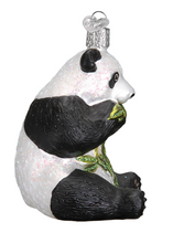 Load image into Gallery viewer, Panda Ornament - Old World Christmas