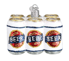 Load image into Gallery viewer, Six Pack Of Beer Ornament - Old World Christmas