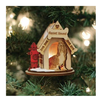 Load image into Gallery viewer, Basset Hound K9 Cottage - Ginger Cottages