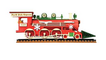 Load image into Gallery viewer, Santa's North Pole Express Engine- Ginger Cottages