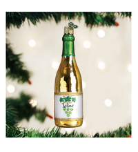 Load image into Gallery viewer, White Wine Bottle Ornament - Old World Christmas
