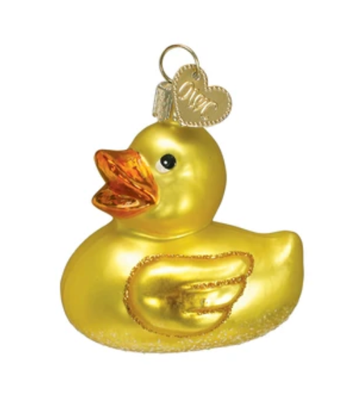 Rubber Ducky Ornament - Old World Christmas