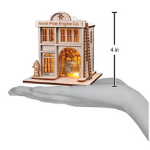 Load image into Gallery viewer, North Pole Engine Company #1 Firehouse - Ginger Cottages