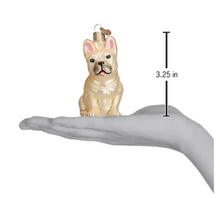 Load image into Gallery viewer, French Bulldog Ornament - Old World Christmas