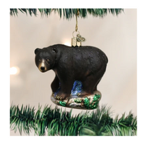 Load image into Gallery viewer, Black Bear Ornament - Old World Christmas