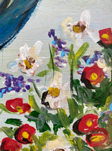 Load image into Gallery viewer, Country Rooster reclaimed wood painting