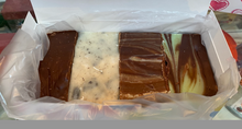 Load image into Gallery viewer, Fresh Fudge Sampler 18 oz - Four Fudge Flavors (4 oz each)