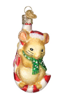 Load image into Gallery viewer, Christmas Mouse Ornament - Old World Christmas