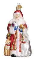 Load image into Gallery viewer, Santa's Furry Friends Ornament - Old World Christmas