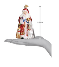 Load image into Gallery viewer, Santa's Furry Friends Ornament - Old World Christmas