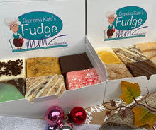 Load image into Gallery viewer, Seasonal Fudge Sampler - 6 Handcut Pieces of Fresh Fudge