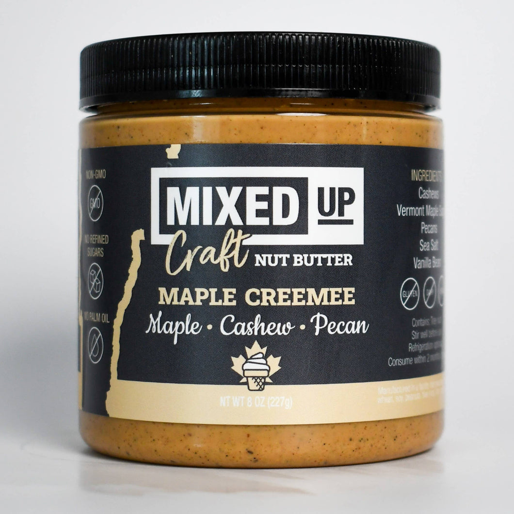 MAPLE CREEMEE - Cashew Maple Nut Butter with Pecan & Vanilla