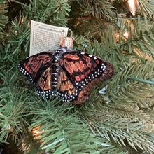 Load image into Gallery viewer, Monarch Butterfly Ornament - Old World Christmas