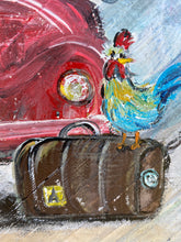 Load image into Gallery viewer, Road Trip  Original Hand Painted Pallet Wood Wall Decor
