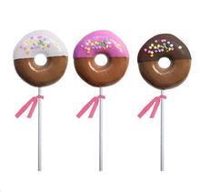 Load image into Gallery viewer, Dipped Confetti Doughnut Lollipops
