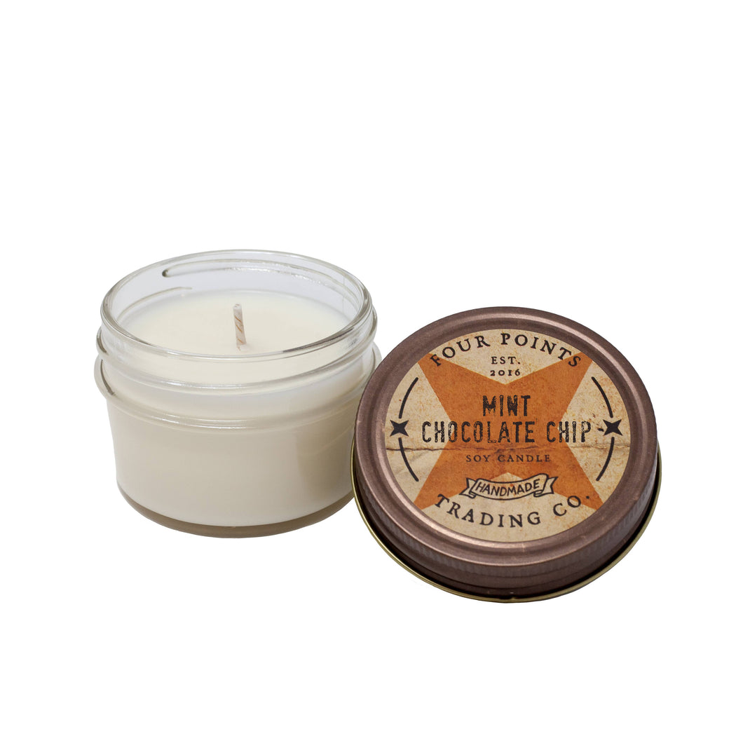 Mint Chocolate Chip 4 oz Soy Candle
