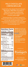 Load image into Gallery viewer, Bissinger&#39;s Milk Chocolate Creme Brulee Bar 3 OZ
